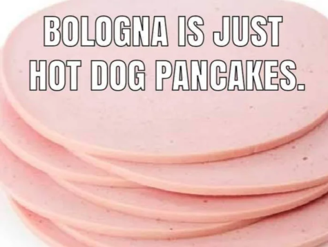 boloney is hot dog pancakes