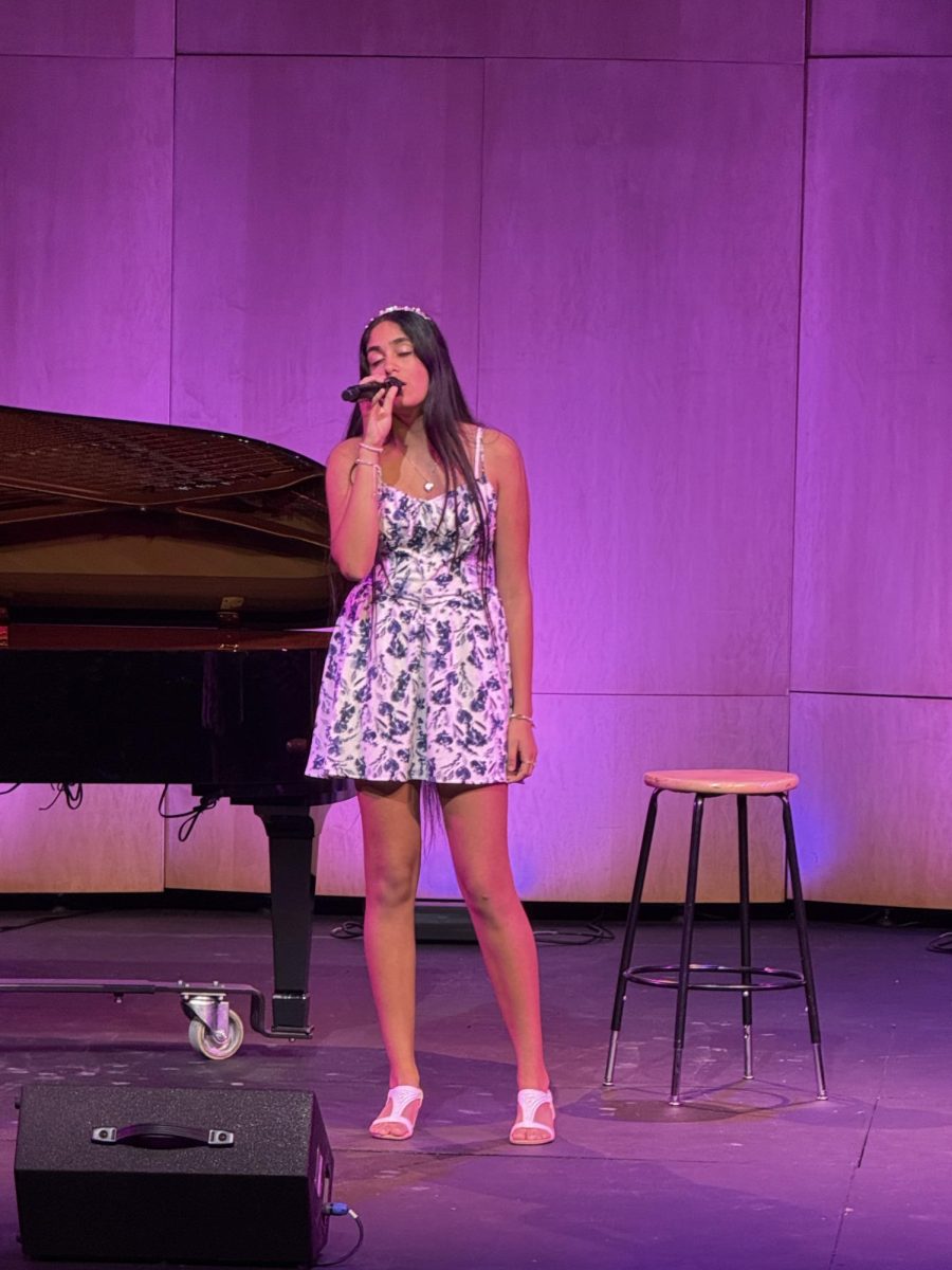 9th grader shines in annual Vocal Solo Show