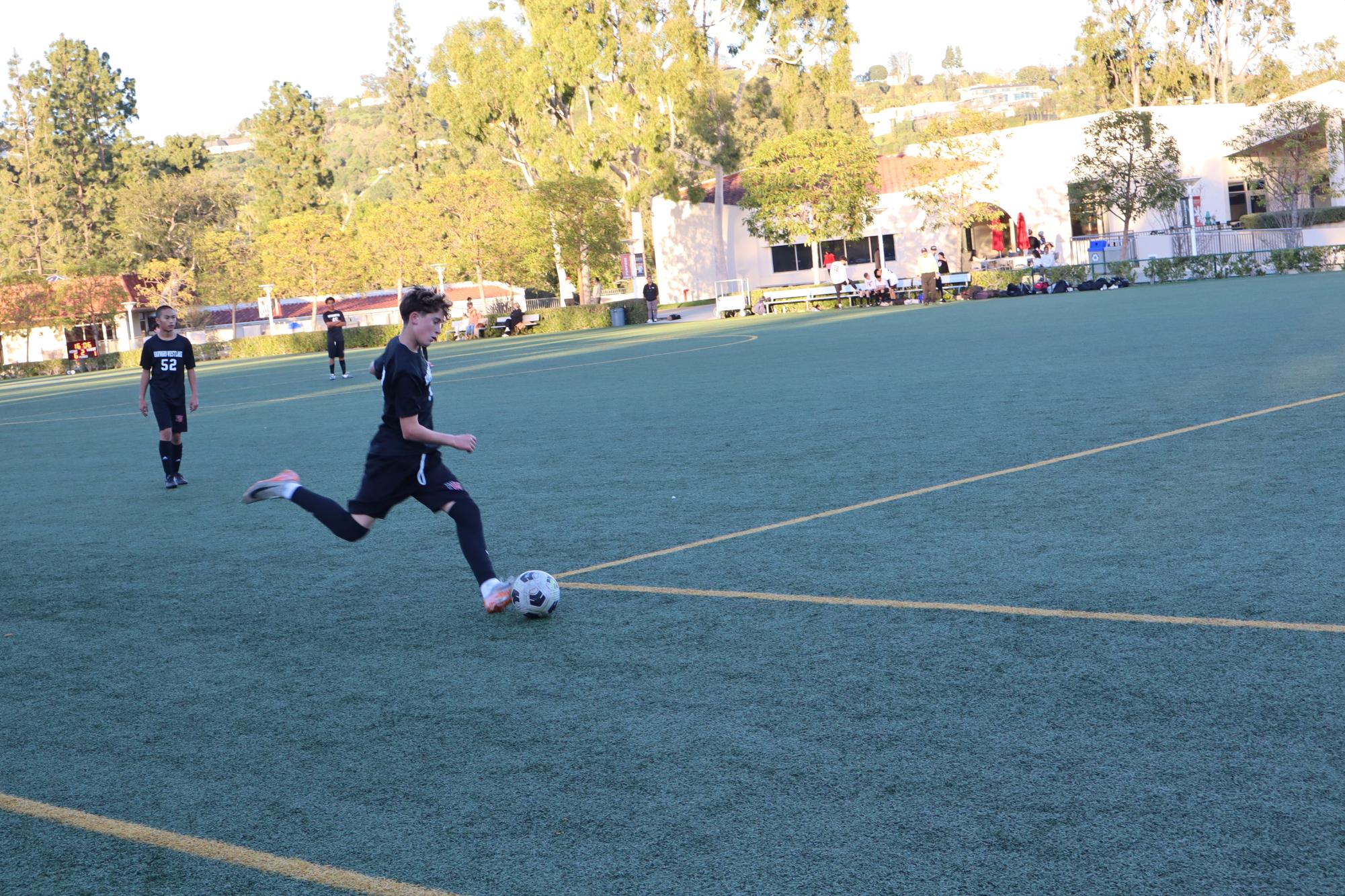 Middle School Black Team Soccer Beats Village Christian in a Dominant win