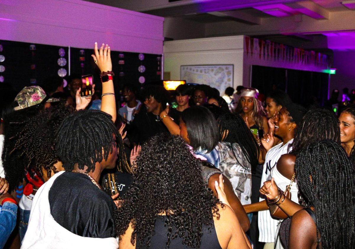 Students dance at annual BLACC Black Out event