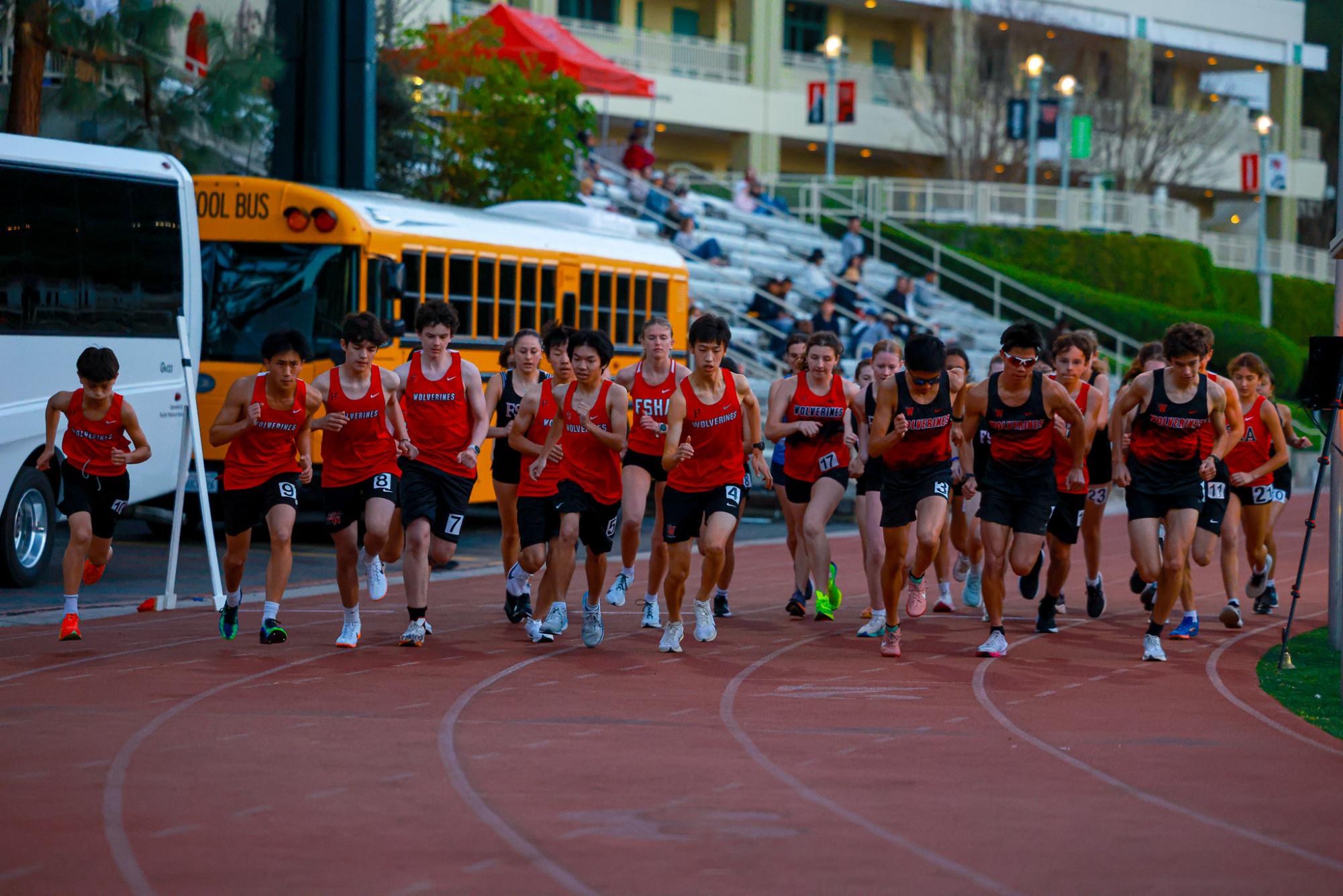 JV Track Team Delivers Strong Performances at March 3 Meet