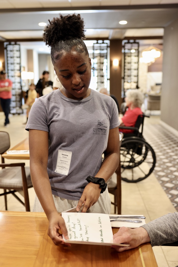 Hands in Action spreads kindness at Belmont Village Senior Living Westwood