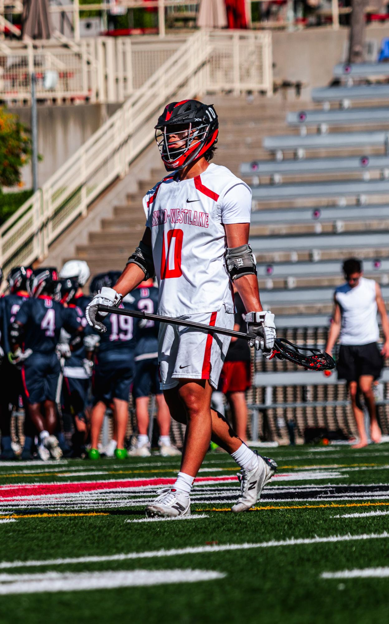 Varsity Boys Lacrosse takes down Brentwood