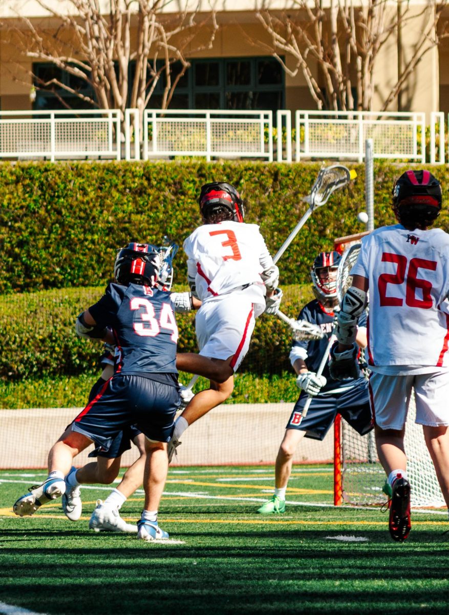 Varsity Boys Lacrosse takes down Brentwood