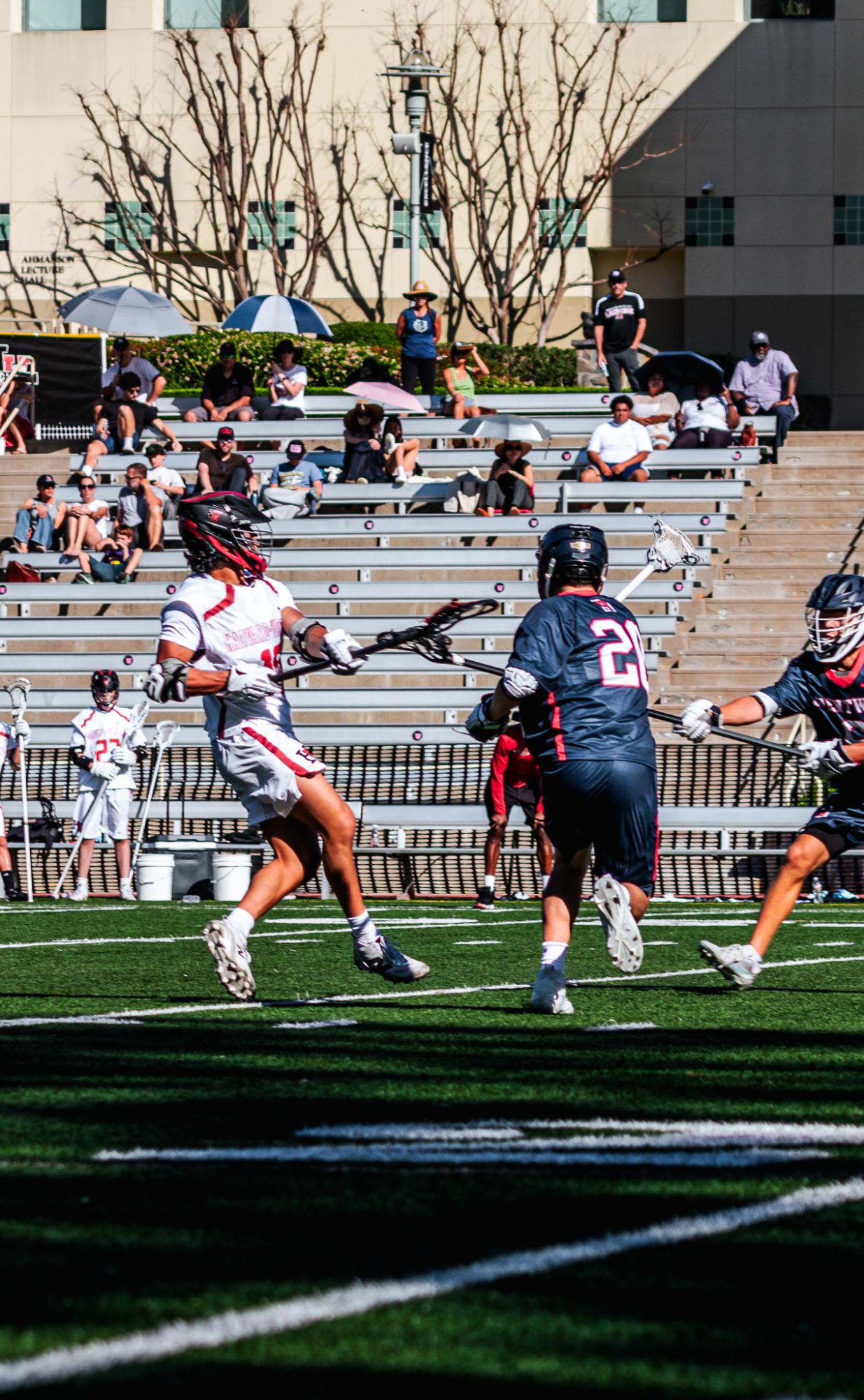 Varsity Boys Lacrosse takes down Brentwood