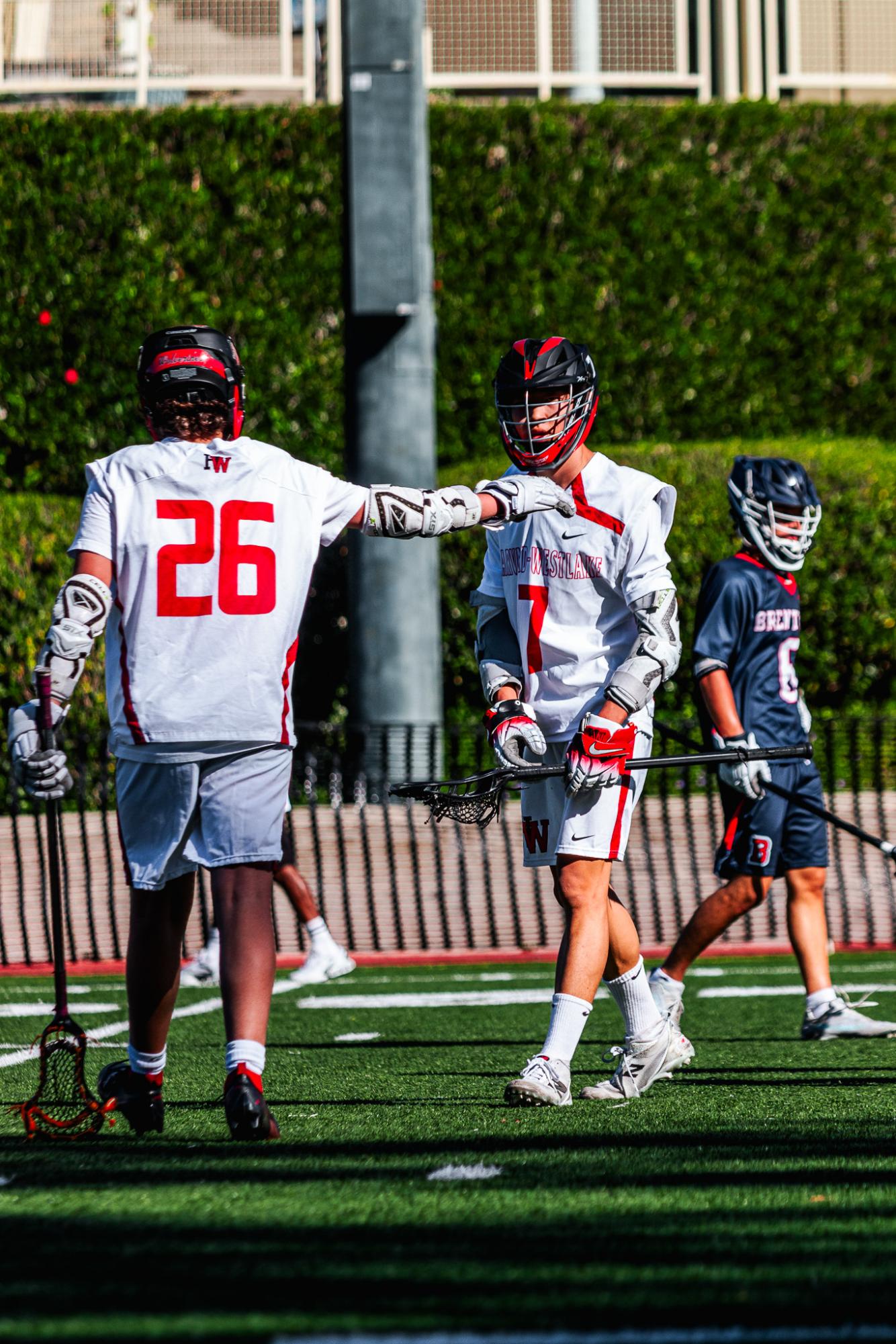 Varsity Boys Lacrosse takes down Brentwood