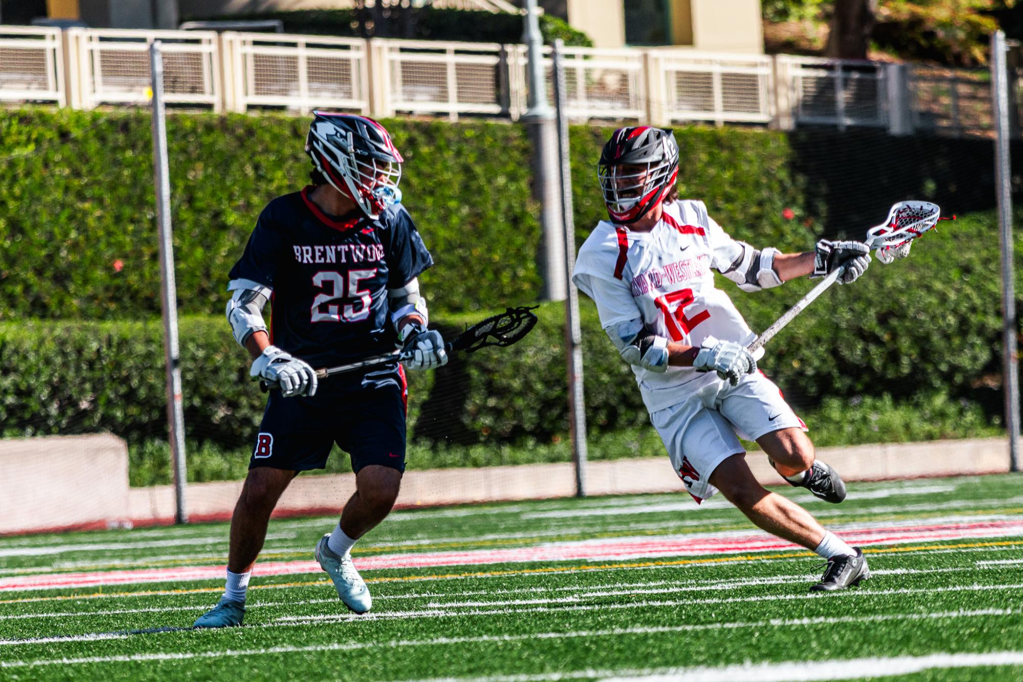 Varsity Boys Lacrosse takes down Brentwood