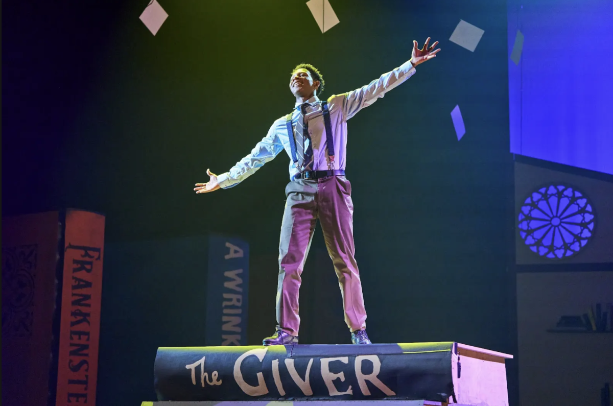 Dylan McGinnis '29 poses following his performance