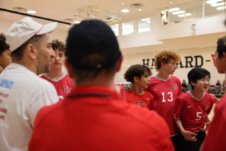 MS RED Boys Volleyball Beats Paul Revere