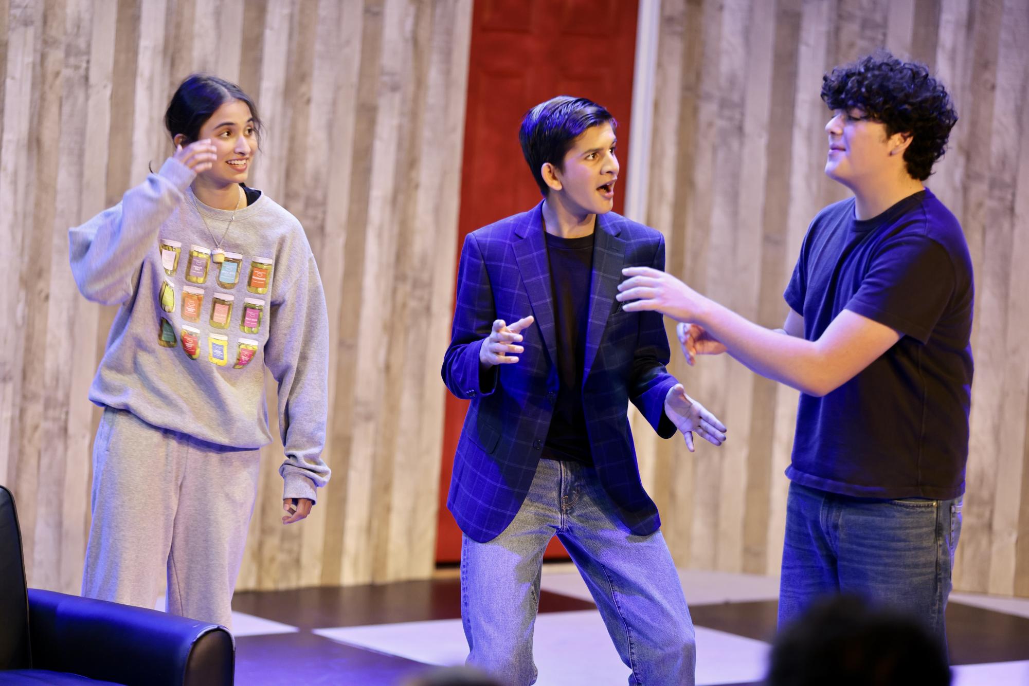 Student Cast Debuts "Caught in the Act"