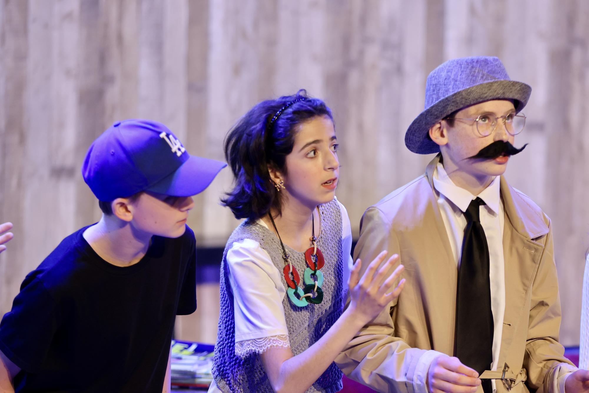 Student Cast Debuts "Caught in the Act"